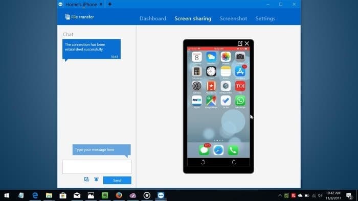 teamviewer ios mirror